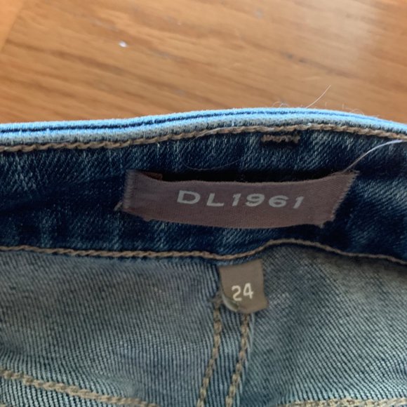 DL1961 FLORENCE Skinny High Rise Crop Jeans size 24 - Picture 4 of 5